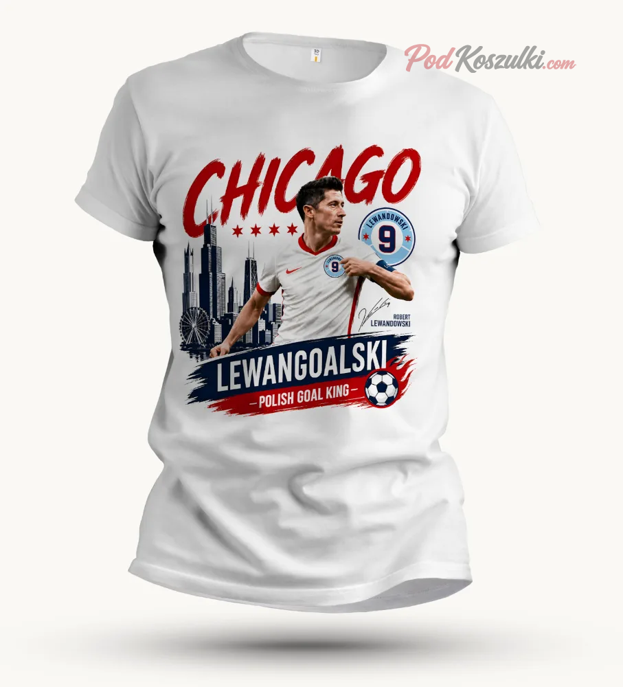 Chicago Football Legend Lewandowski Fan Tee